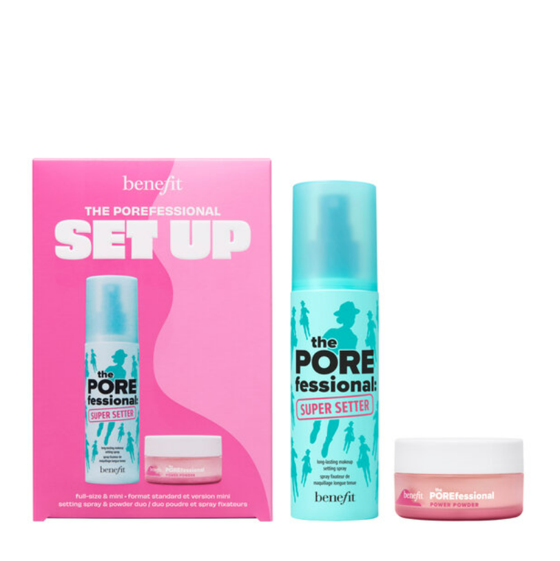 The POREfessional Set Up Setting Spray & Powder Duo