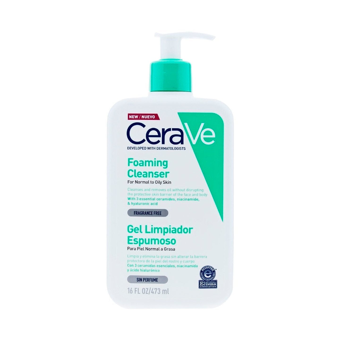 Gel Limpiador Espumoso Cerave 473ml