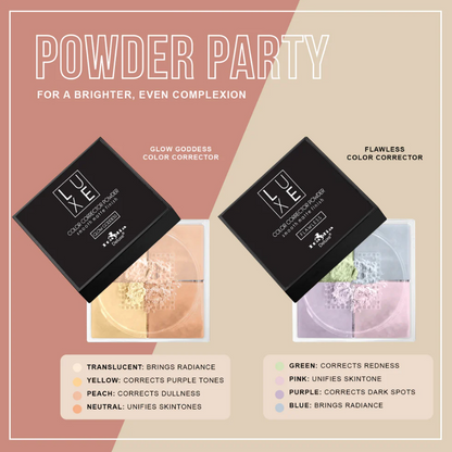 POLVO CORRECTOR: LUXE COLOR CORRECTING POWDER | ITALIA