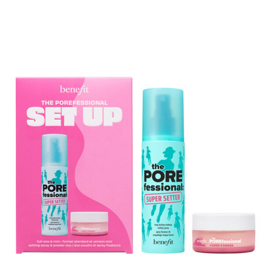 The POREfessional Set Up Setting Spray & Powder Duo